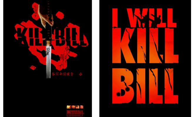 Kill Bill posters