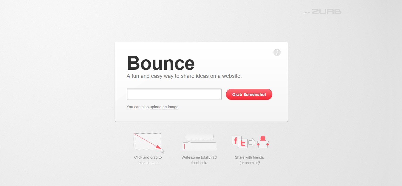 Bounce homepage