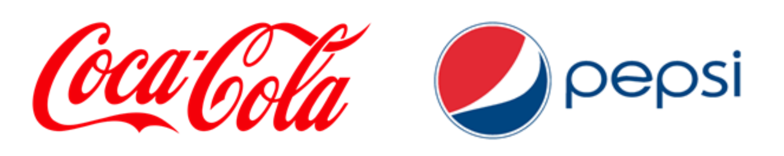 Coca-Cola and Pepsi logos in the 2010s
