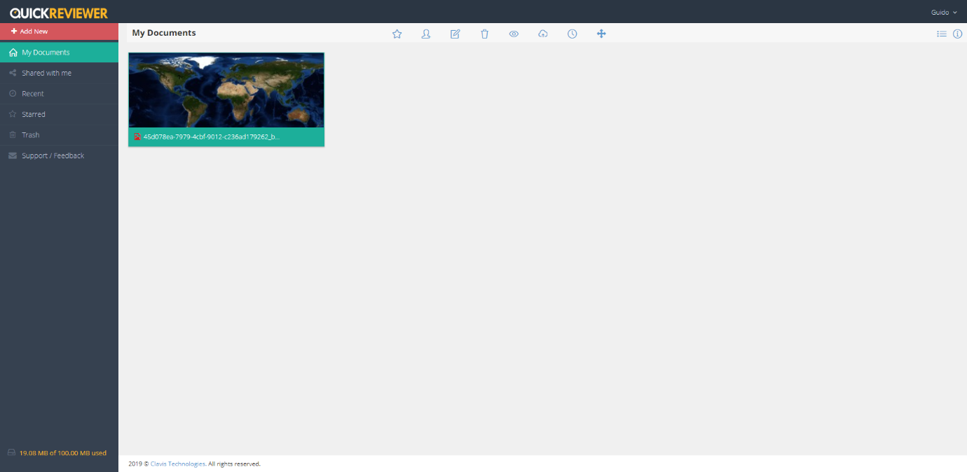 Quick Reviewer screenshot