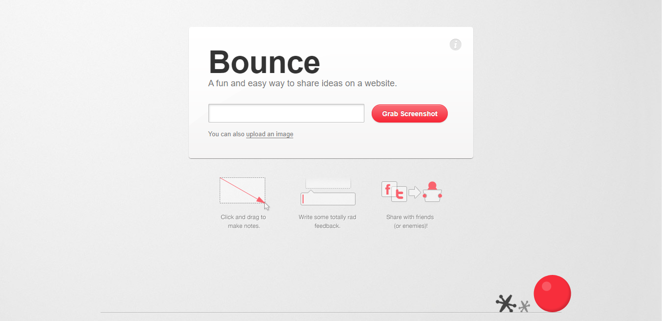 Bounce homepage