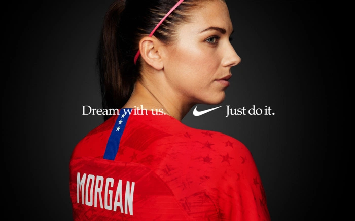 Dream with us. Nike promotion poster