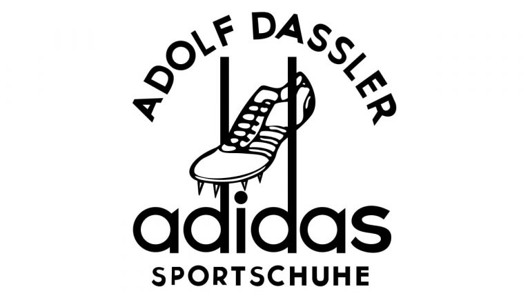 Adolf Dassler's first brand logo