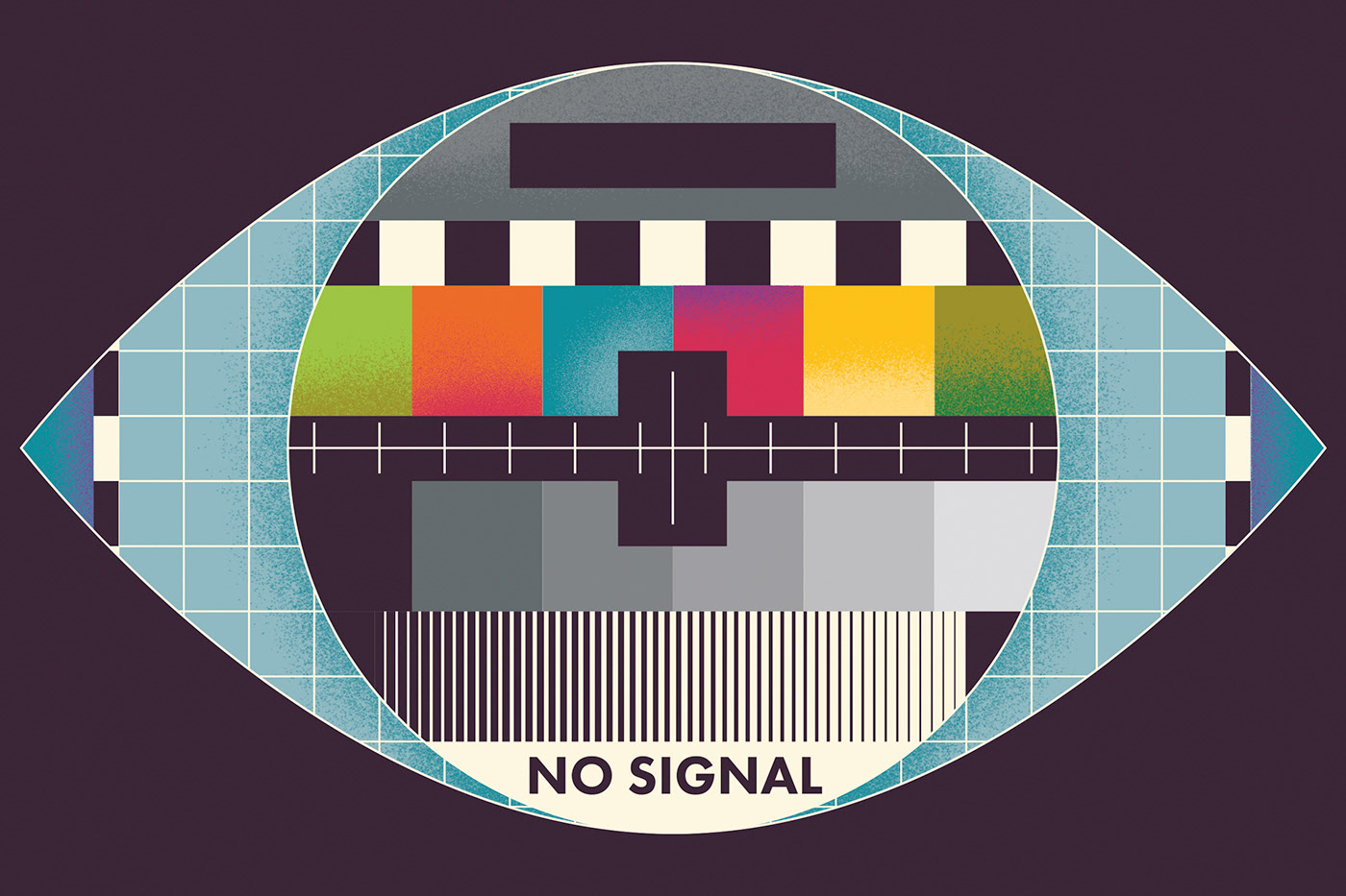 'No Signal' Illustration by Tom Redfern