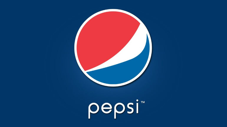 The modern logo of Pepsi.