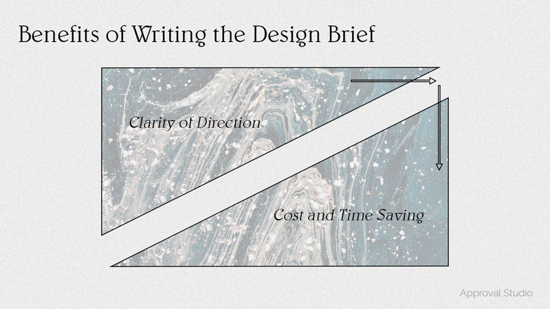 the benefits scheme of writing a design brief