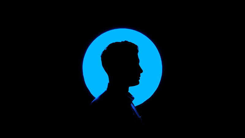 Man silhouette