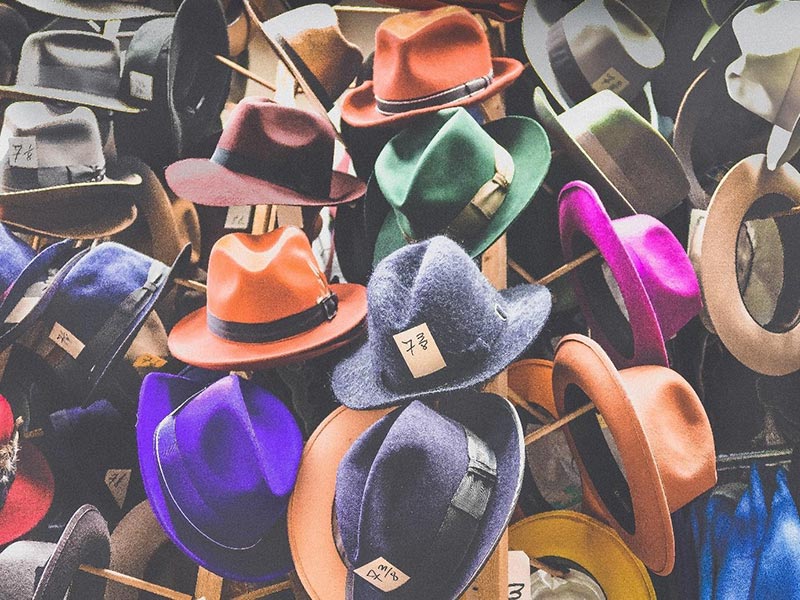 Different types of fedoras