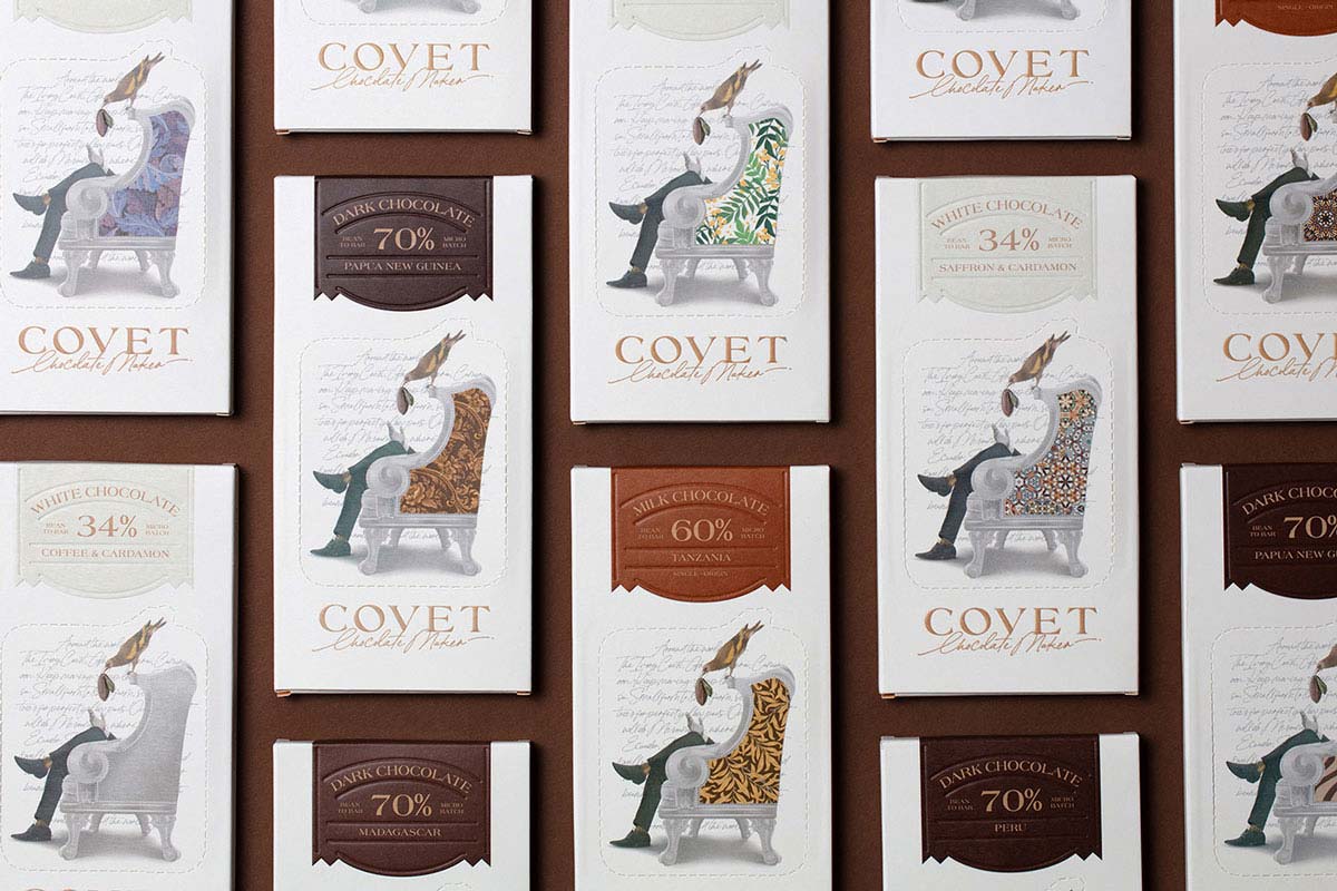 Chocolate Packaging Design by Meng Zhang