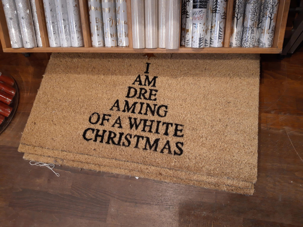 The same Dr Dre doormat but without the excessive letter I