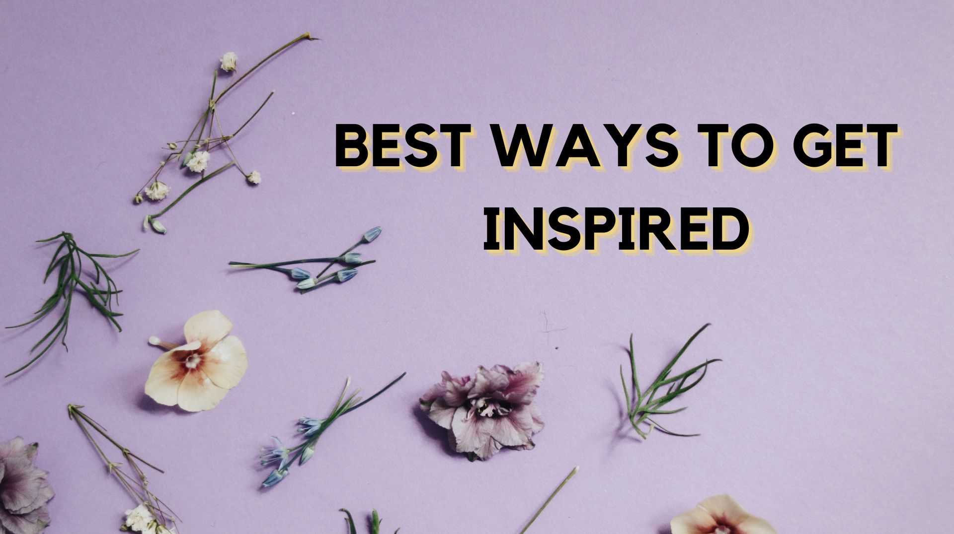 banner to the article on the sources of inspiration