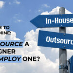 Banner image for the article "Outsource or employ a design team"