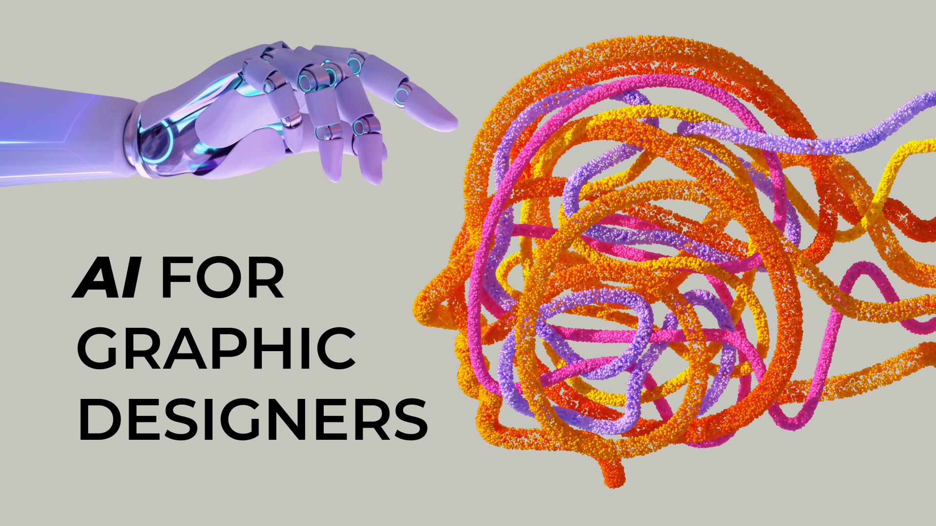 Banner picture for the AI tools for graphic designers article