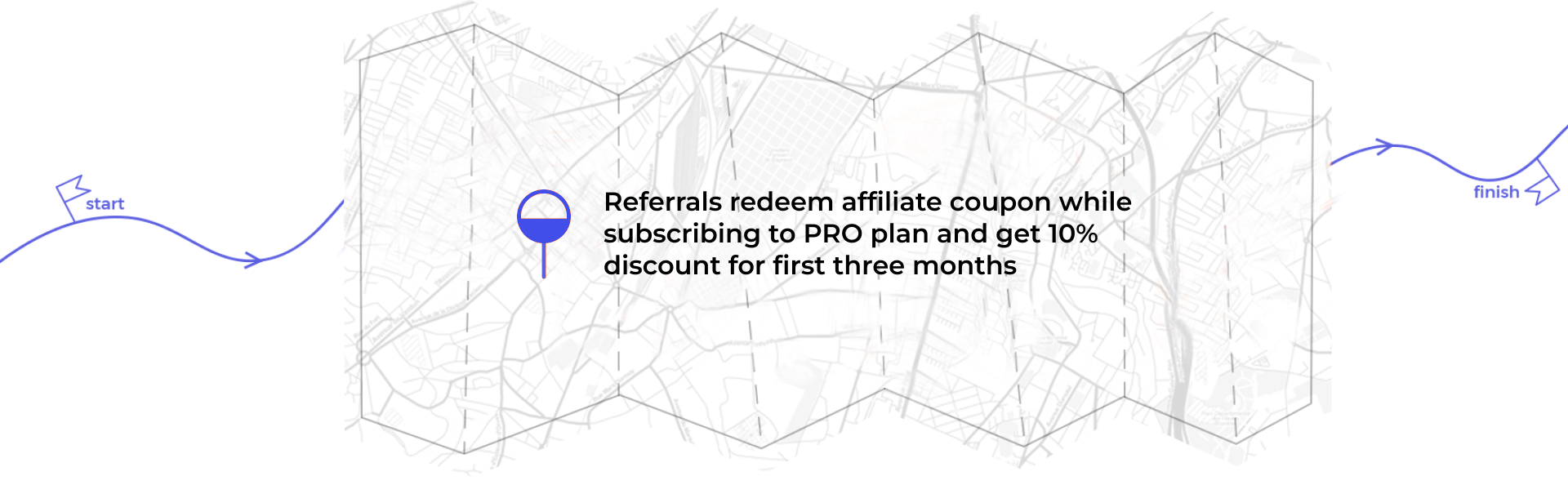 Referrals redeem the coupon when subscribing to PRO and get 10% discount