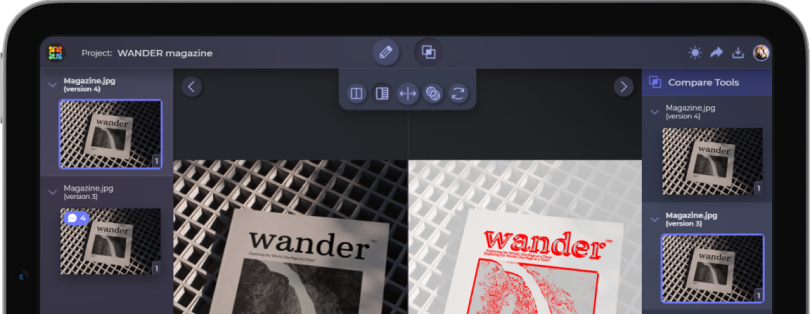 Design review software interface