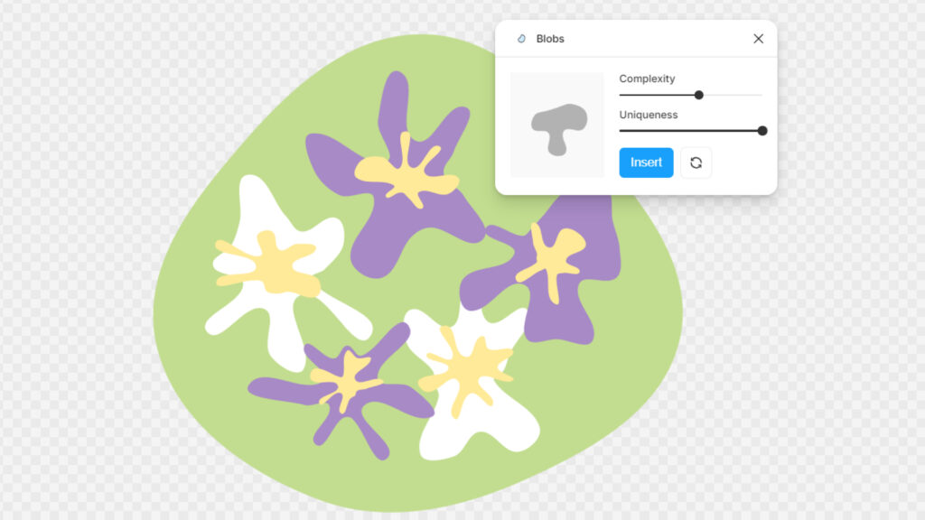 Blobs plugin illustration