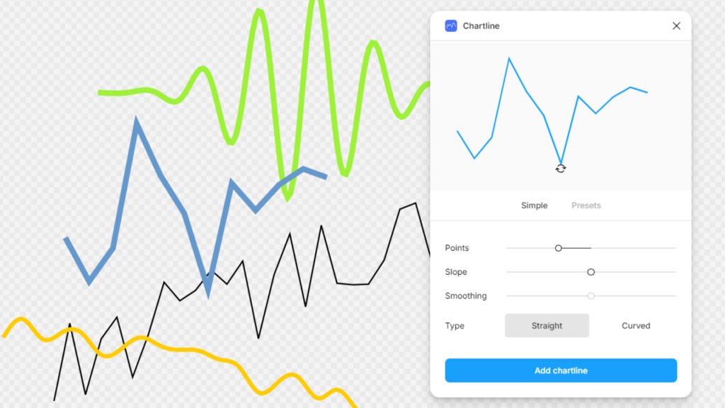 Chartline plugin illustration