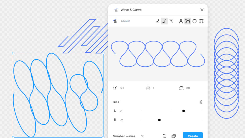 Wave & Curve plugin illustration