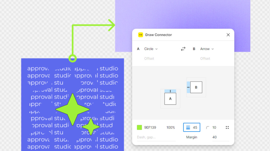 Draw Connector plugin illustration