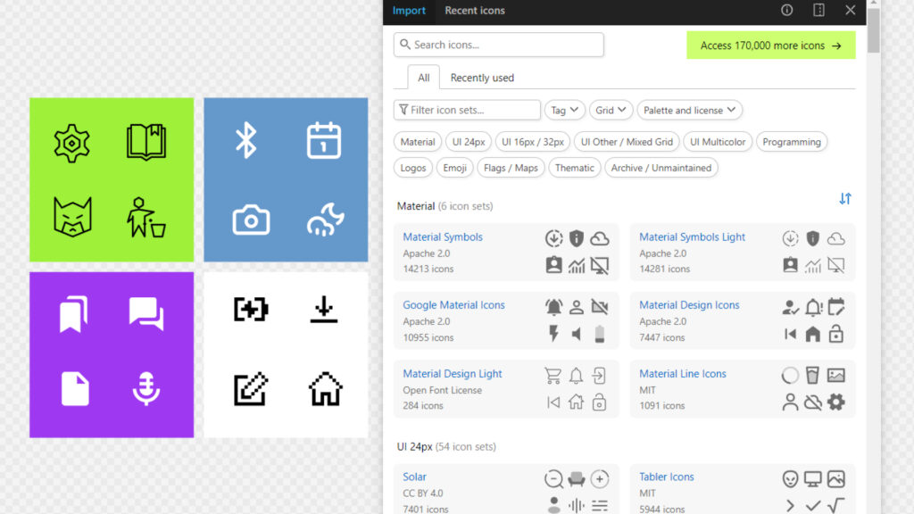 Iconify plugin illustration