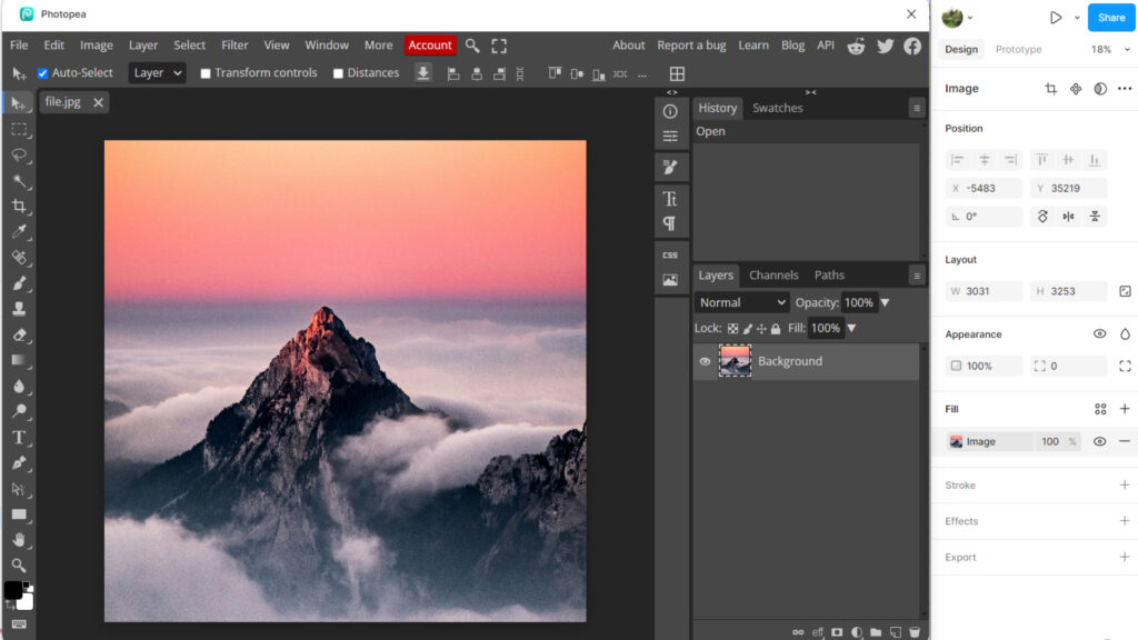 Photopea plugin illustration