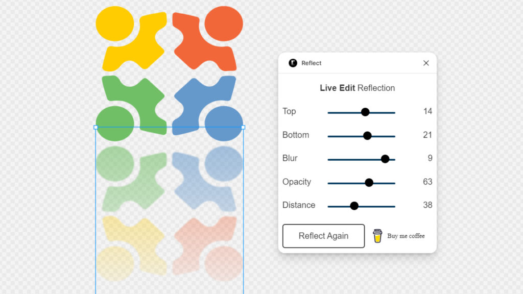 Reflect plugin illustration