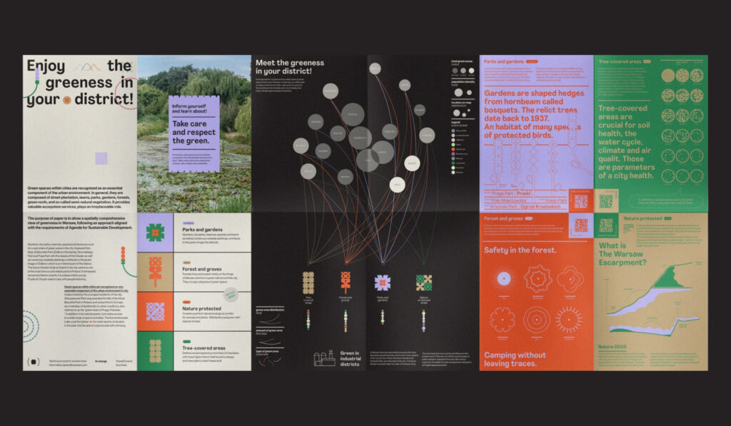 example of how a brochure looks completely unfolded