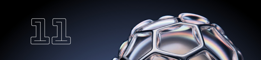 Planet, der den generativen Design-Trend repräsentiert.