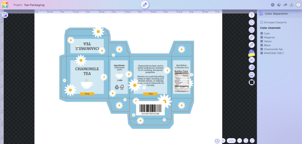 color separation in Approval Studio review tool