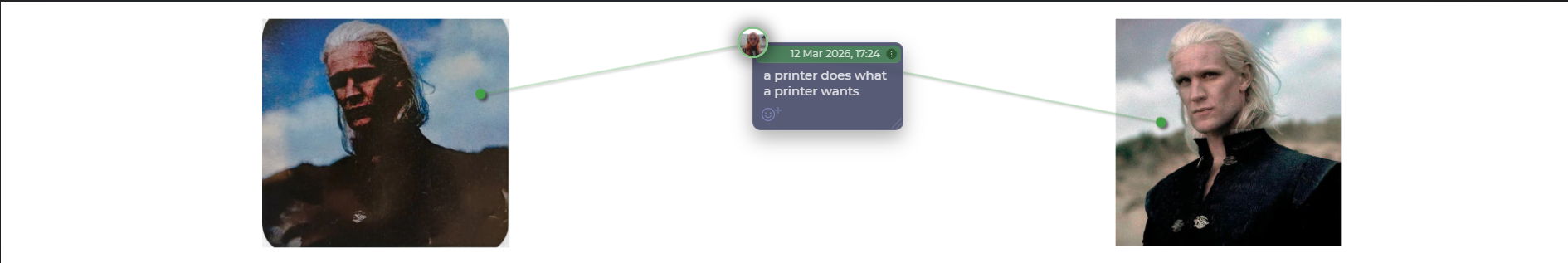 an example of print error