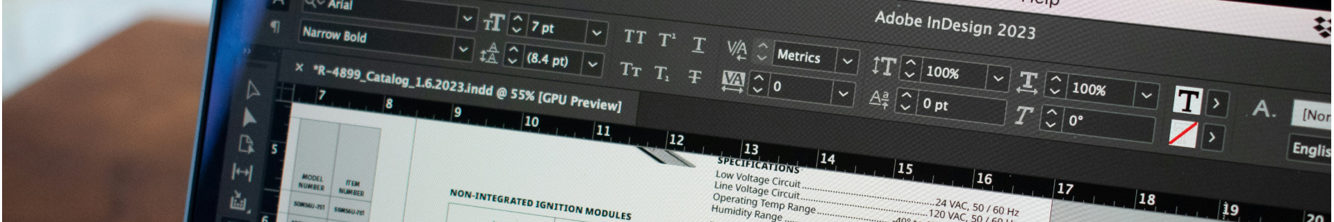 file preparation must be done in design software that supports print workflows
