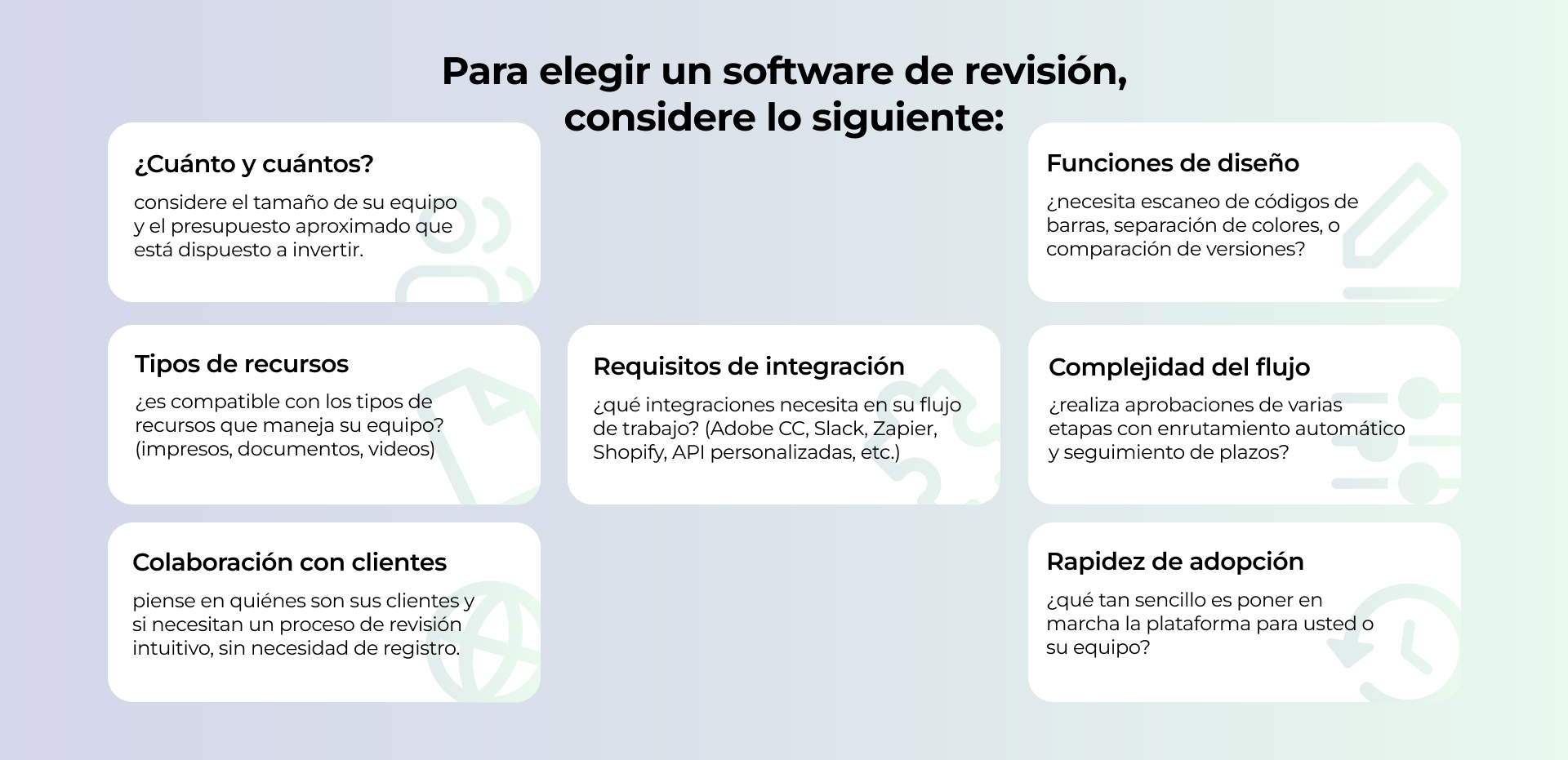 Cómo elegir un programa de corrección