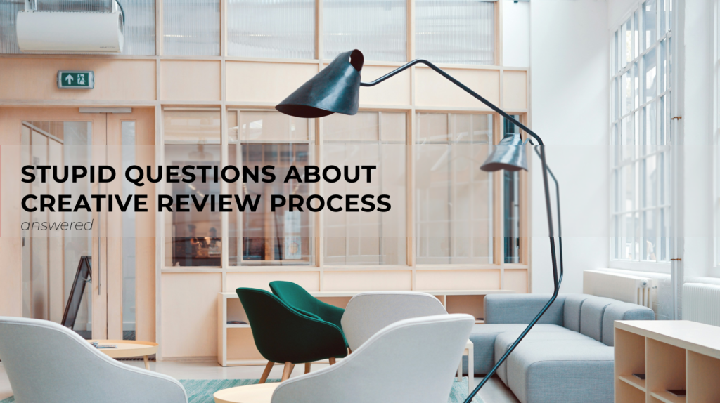 banner to article creative review process