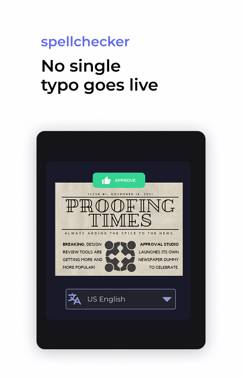 Spellchecker flagging a typo