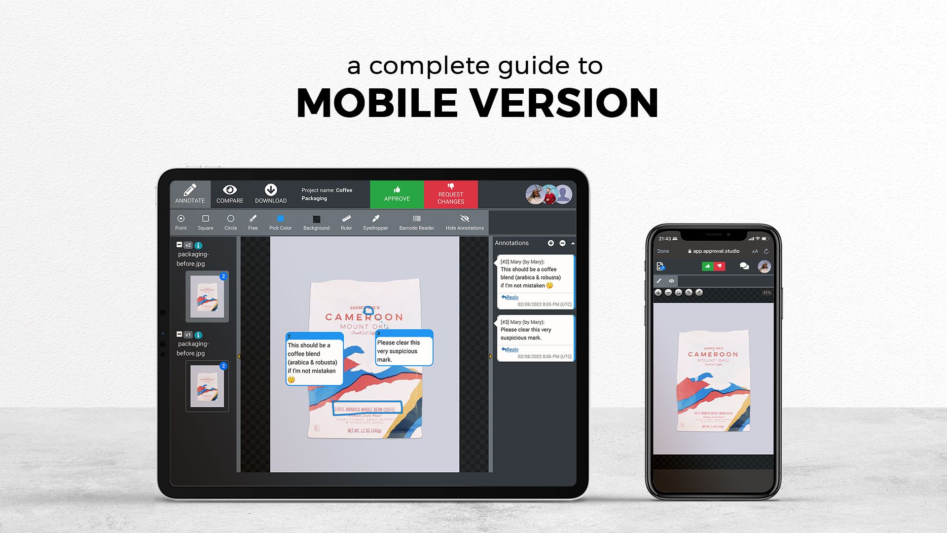 APPROVAL STUDIO COMPLETE-GUIDE-TO-MOBILE-VERSION-BANNER
