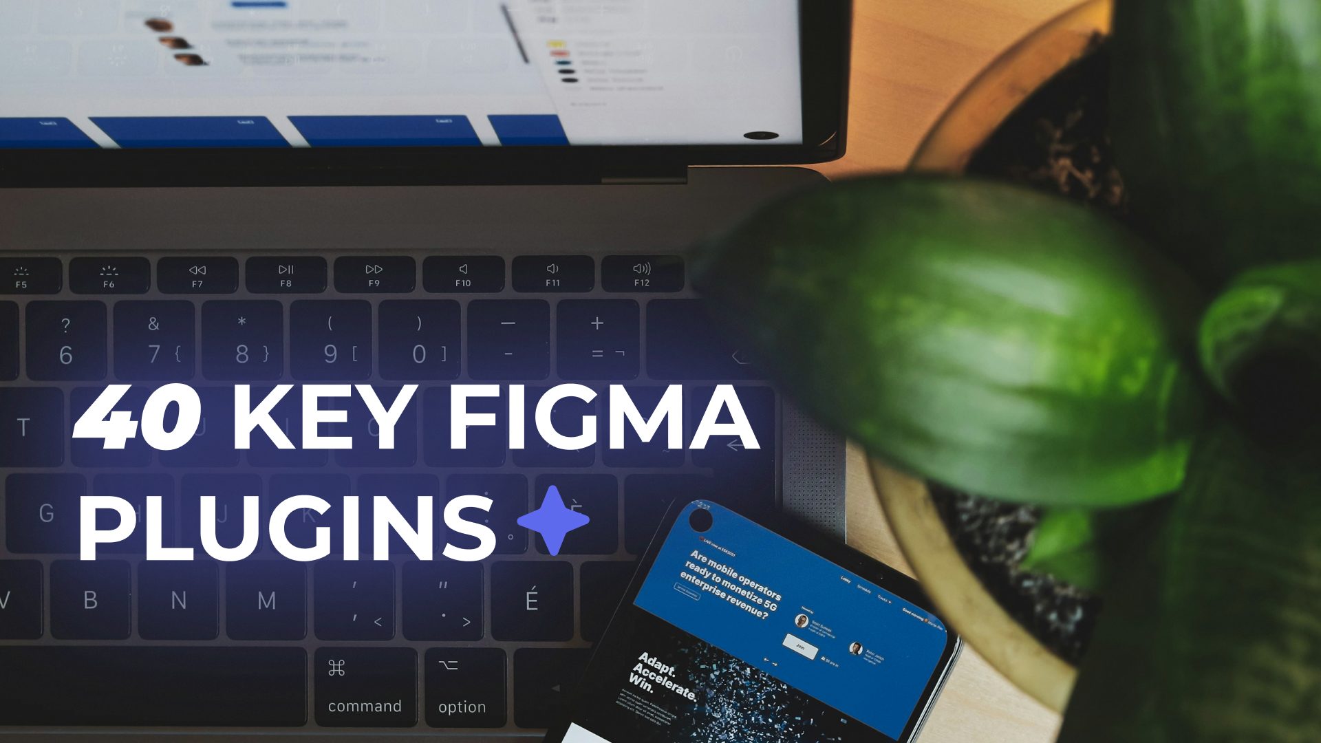 Banner image for 40 Figma plugins article
