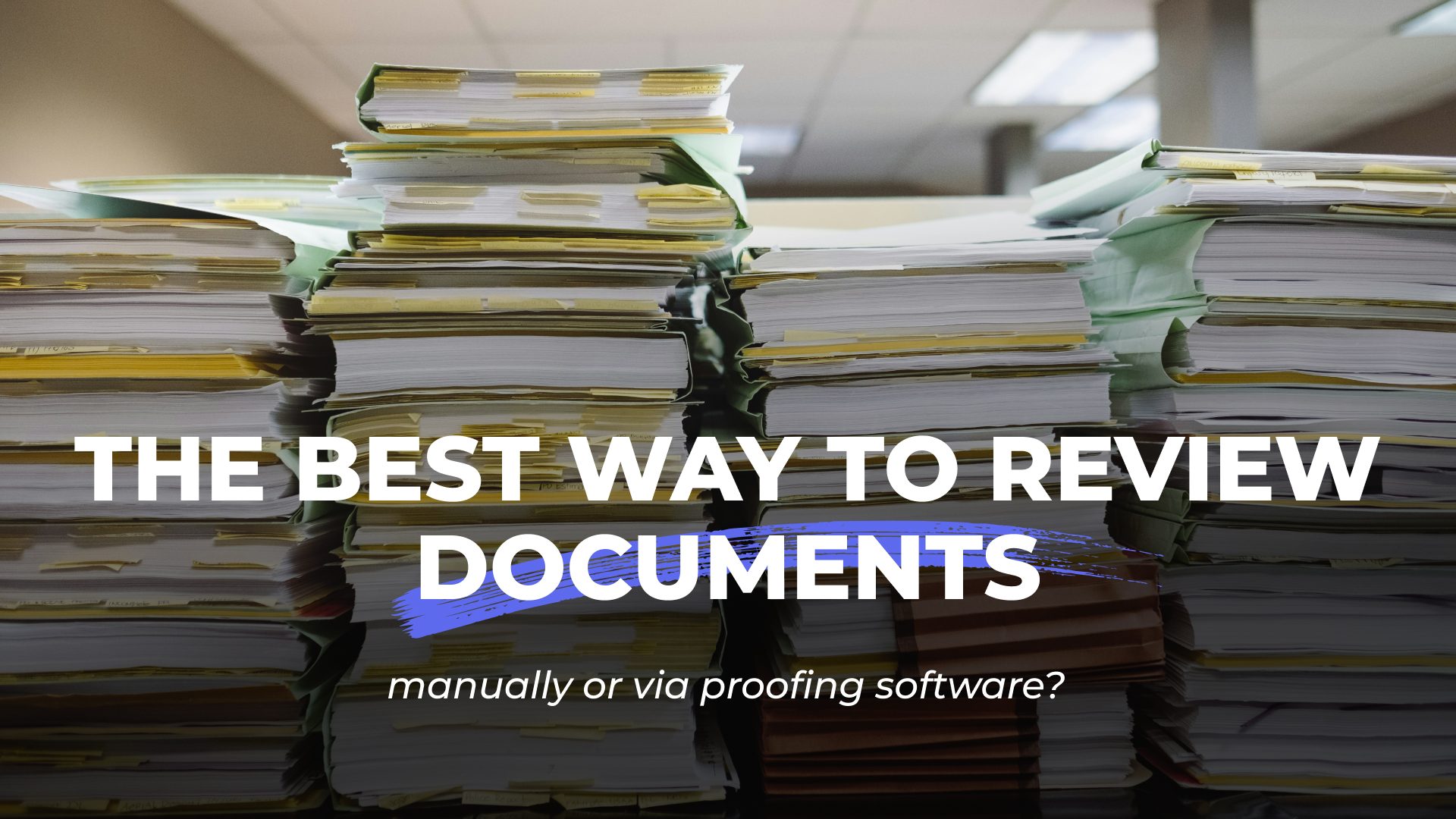 How to proof documents online article banner image