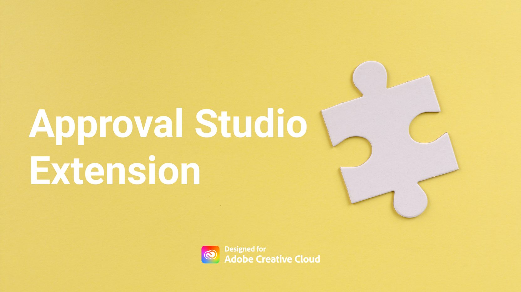 adobe approval studio extension banner