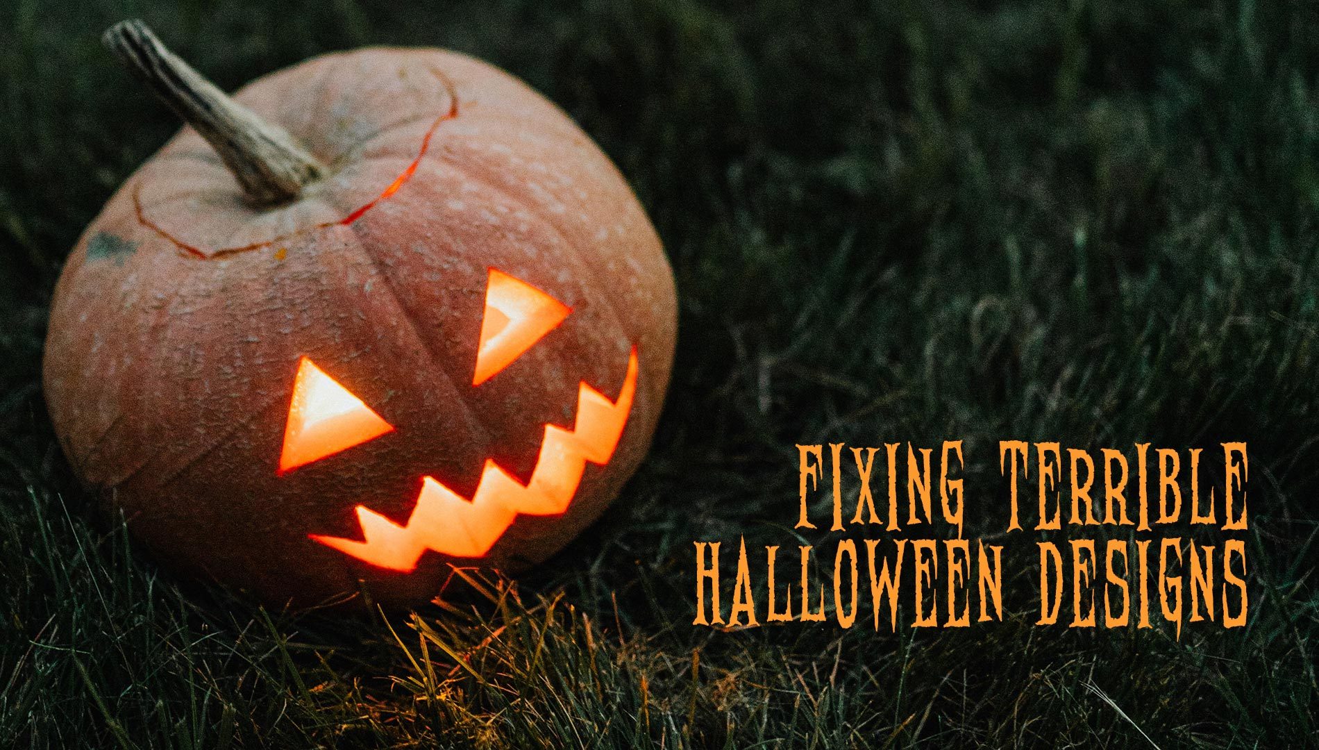 halloween designs fixed banner