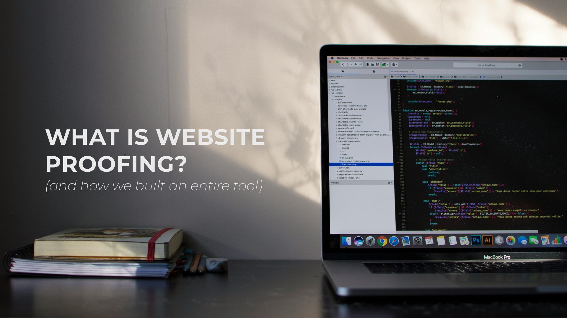 header to what is website proofing article