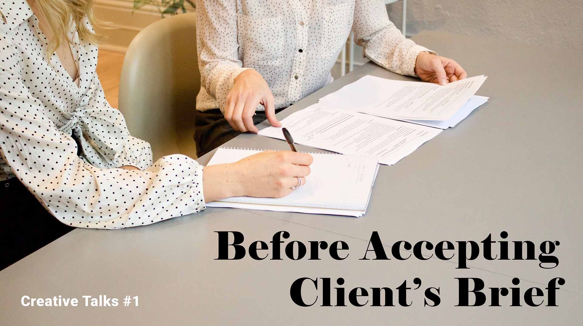 how-to-accept-clients-breif